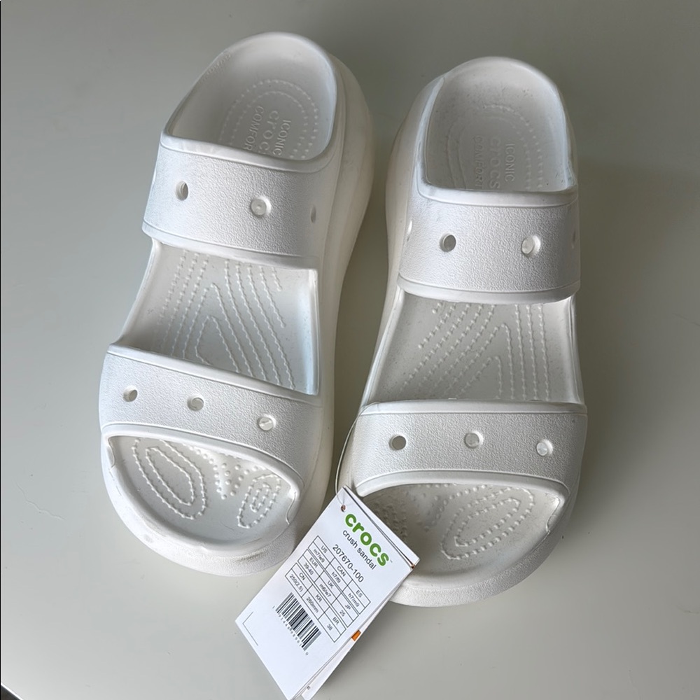 Crocs White Sandals